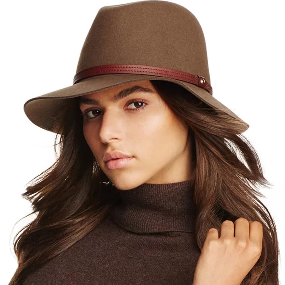 Rag & Bone Floppy Brim Fedora Hat - Size Medium